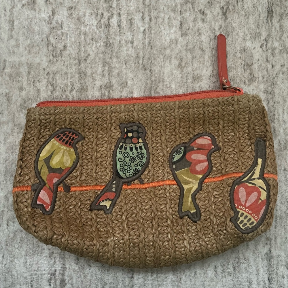 Vera Bradley bird pouch